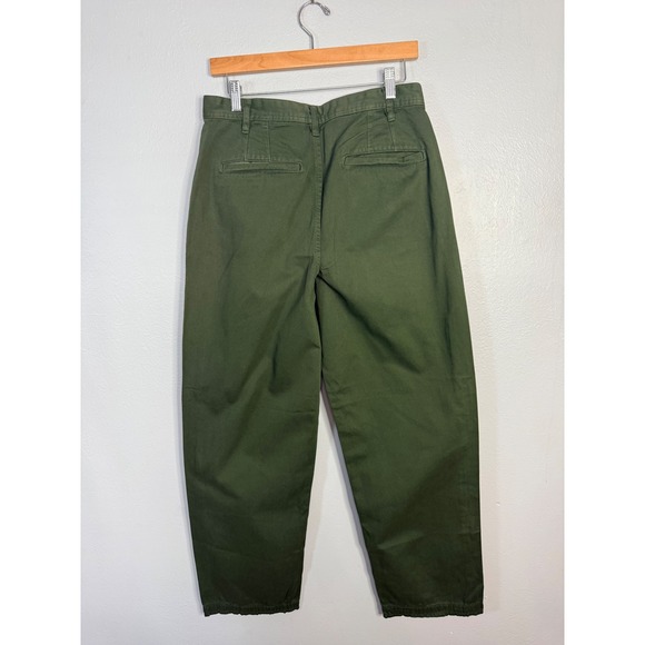 Free People Cya Later Skate Trouser Size 6 Forest Green - Picture 4 of 6